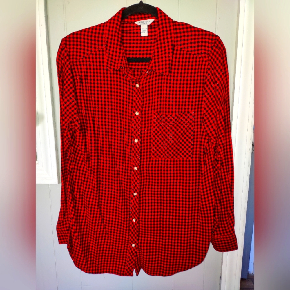 🍄 Arizona Jean Flannel Top